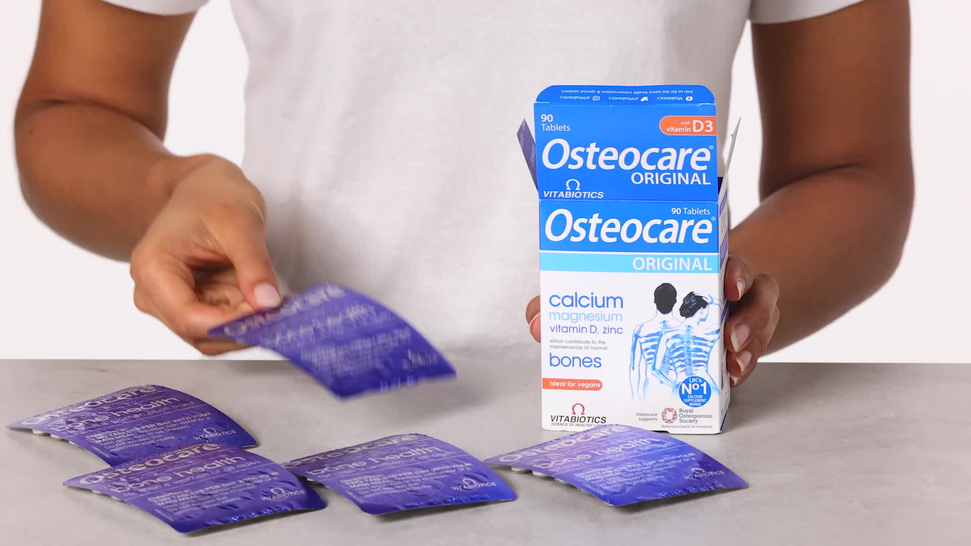 Osteocare Original by Vitabiotics. Bone Health formula with Calcium, Magnesium, Vitamin D 3 and Zinc. From UK's No. 1 Calcium Supplement Brand : Amazon.co.uk: Health & Personal Care