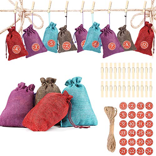 Télécharger Nasharia Lot de 24 calendriers de l'Avent - 12,7 x 17,8 cm - 24 calendriers de l'Avent à remplir - Livre PDF Gratuit