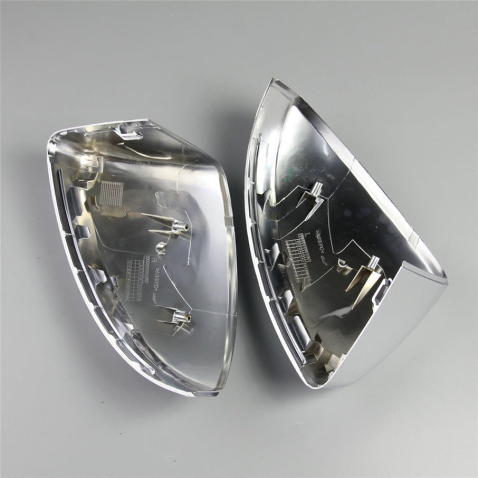 Matte Chrome Mirror Cover Rearview Side Cap Housing