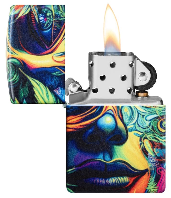 Mechero Zippo con grabado personalizado diseño camuflaje miniatura 6