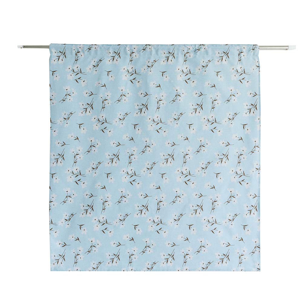 SADA72 Blackout Window Curtains, Small Thermal Insulated Sun Shade Drapes Decorative Fashion Short Window Curtain for Kitchen and Balcony (Daisy)
