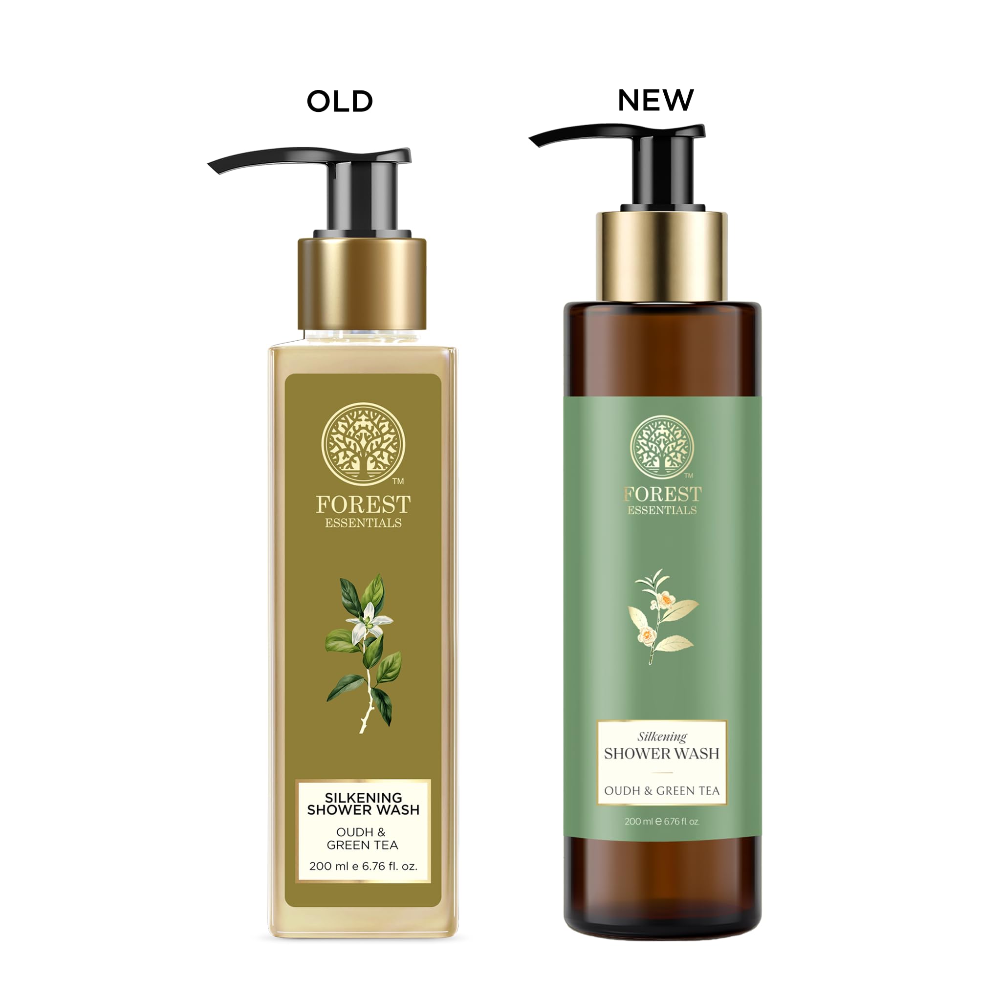 Amazon.com : Forest Essentials Oudh and Green Tea Silkening Shower
