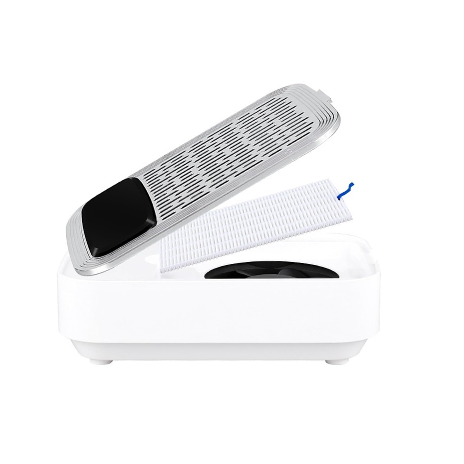 Aspirador UñAs, Aspiradora de succión de polvo de uñas inalámbrica, potente limpiador potente de 80W, manicura for recoger arte de uñas limpio, 4500RPM