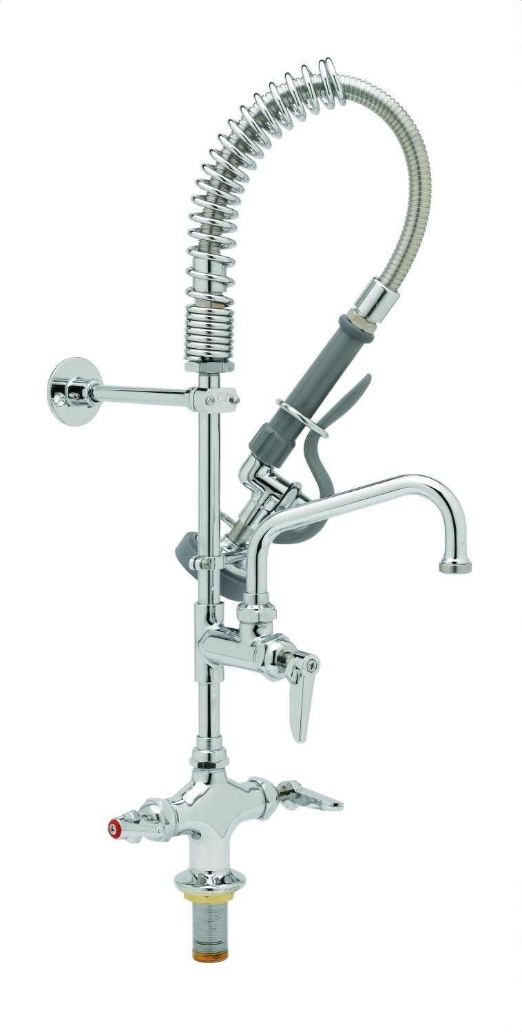 MPZ-2DLN-08-CR Mpru B-0113 with B by T&S Brass – Brass, Polished Chrome, Model MPZ2DLN08CR