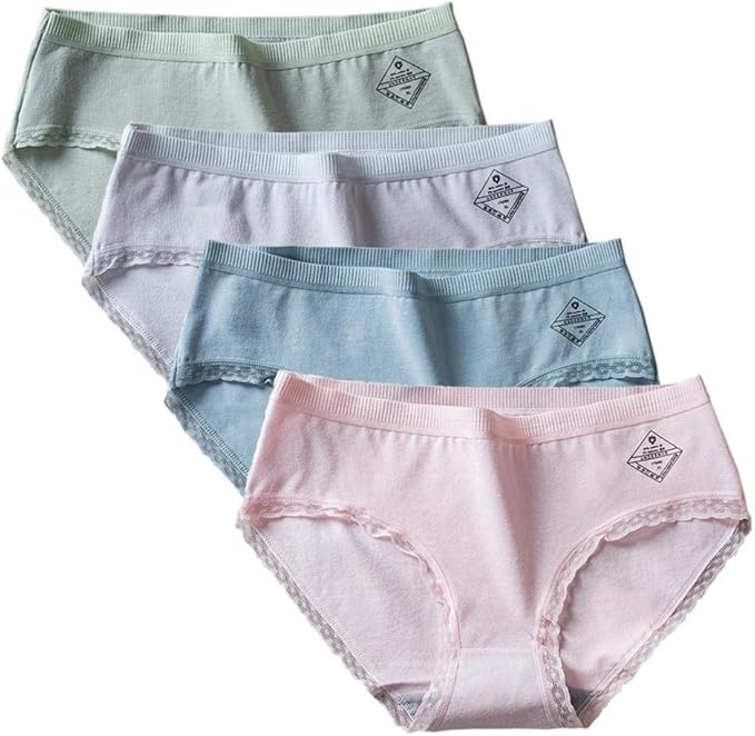 Amazon Co Jp Aculldo パンツ レディース ショーツ 下着 綿 ショーツ インナー パンツ レギュラーショーツ 女性用 下着 柔らかい 通気 快適 可愛い ショートパンツ コットン ジュニア 学生 カラフル パンティ 大きいサイズ 4枚セット 5枚セット 服 ファッション小物