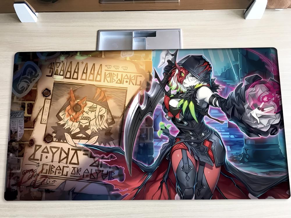 Amazon.com: New Mlikemat Playmat Diabellestarr the Dark Witch TCG