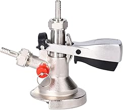 Beer Barrel Coupler,Stainless Steel Beer Keg Tap Distributor Coupler Keg Tap G5/8 a Type for Keg Taps for Beer