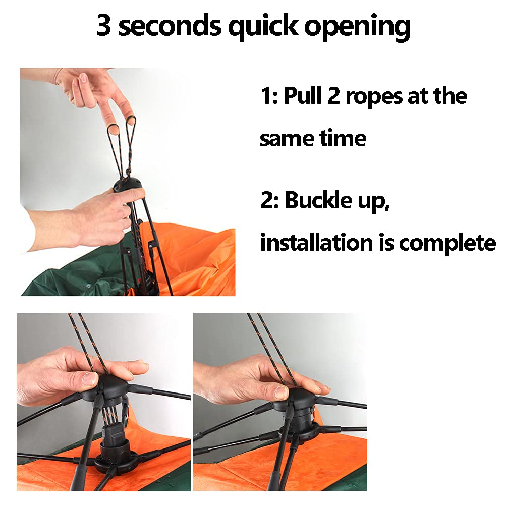 Tentes pour Animaux de Compagnie Portable Se Pliant Anti-ultraviolets Imperméable à la Pluie Imperméable Durable Chiens, L'été Intérieur en Plein Air Voyage de Camping(79 X 77 X 62cm)