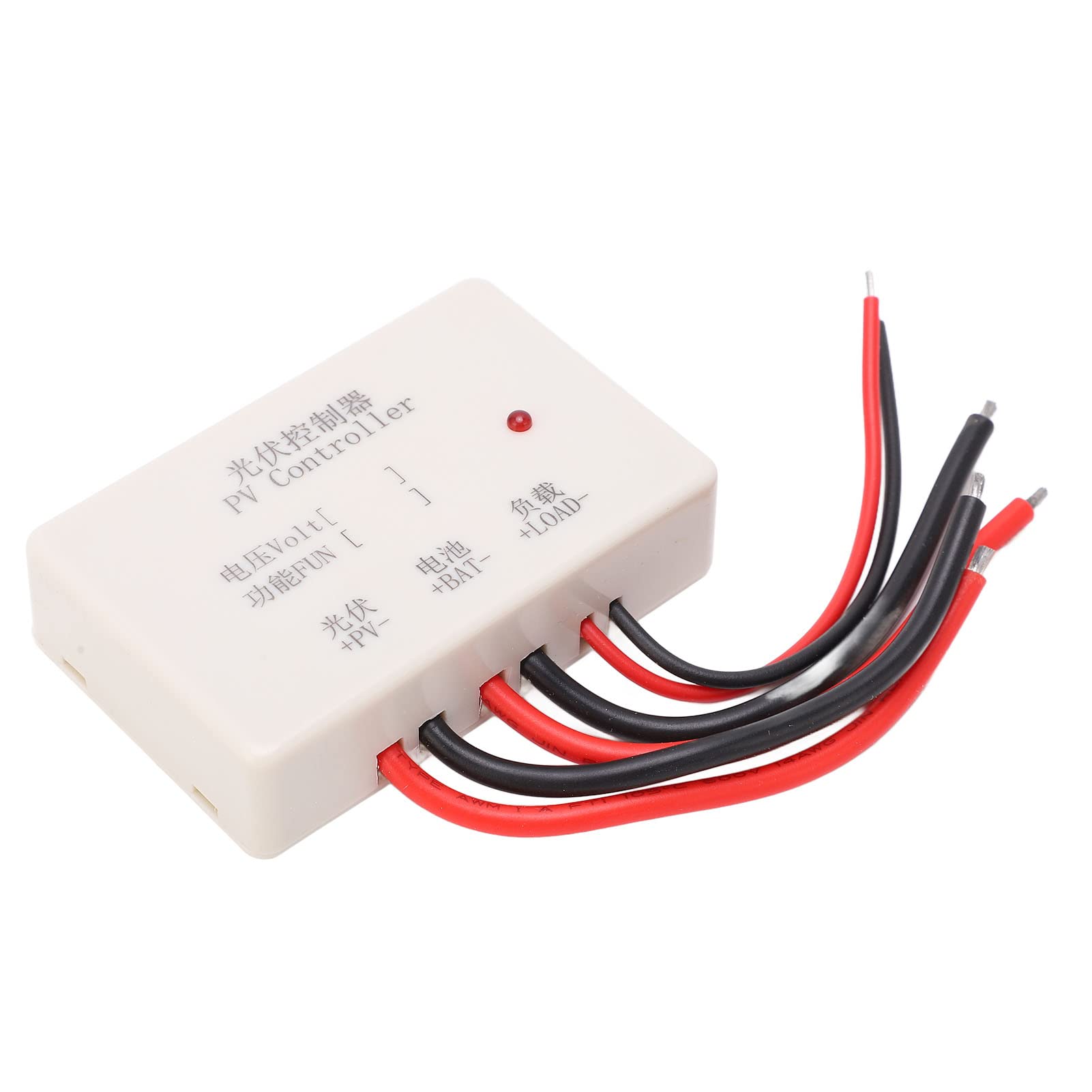 Solar Charge Controller, IP65 Waterproof PV Controller Constant Output Voltage Durable Multifunction Step Up for Network Camera for Boat (3.2V-B)-image-29