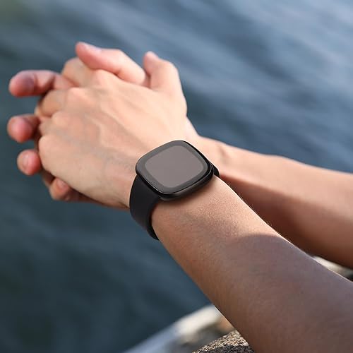 Miniatura 8 de IEOVIEE Bandas de silicona compatibles con Fitbit Versa 43Sense 2 correas de reloj para mujer