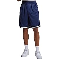 Urban Classics Stripes Mesh Shorts Pantaloncini, Darkblue/Black/White