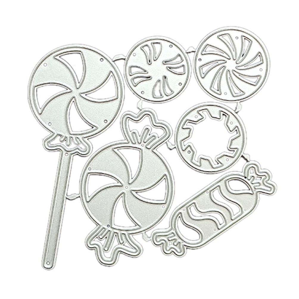 KLOVA Metal Cutting Dies - Retro Sweet Stencil for Card Making