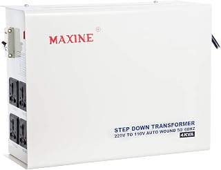 MAXINE 4 Kva/4000 Watts Copper Auto Wound Voltage Converter 220 V to 110 V Step Down Toroidal Transformer for American Pro... Price In India