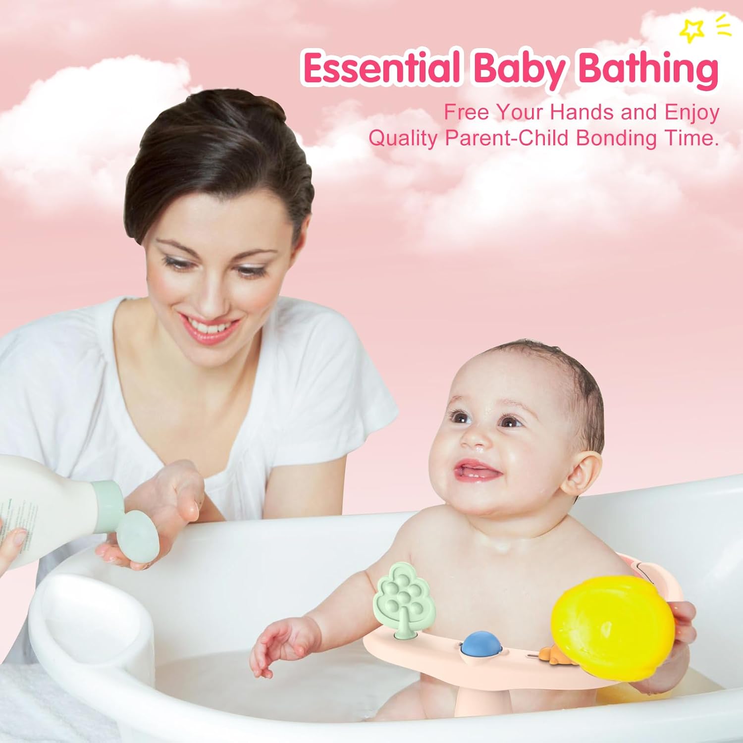 The Safe & Cozy Baby Bath Seat: Perfect for Your Little One