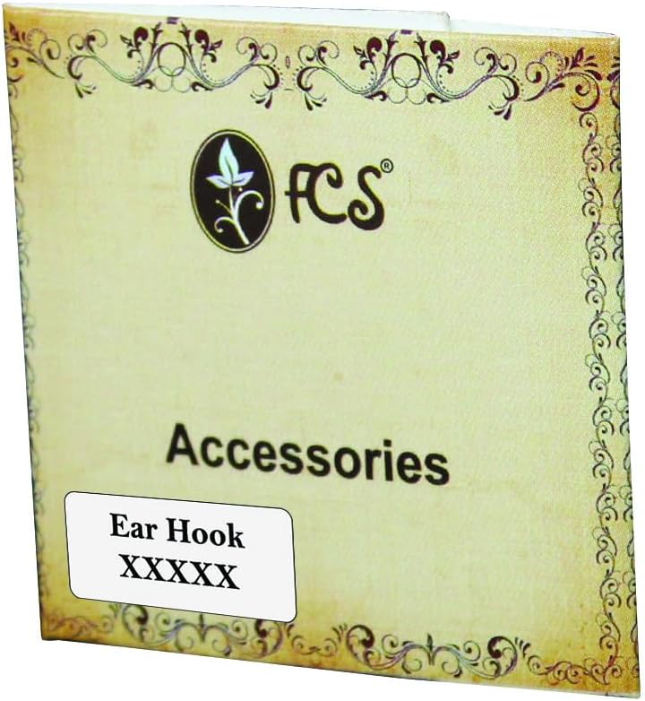 FCS Hearing Devices Ear Hook Compatible for Phonak Baseo Q5 SP BTE- Replacement Accessories | Hearing Devices | Easy Install | Durable ABS | Anti-Howling Ear Hook