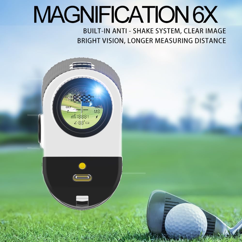 Wielofunkcyjny monokular z 3 trybami pracy, narzędzie do pomiaru kąta, blokada masztu golfowego, adaptacyjne nachylenie IPX5 do budowy Więcej