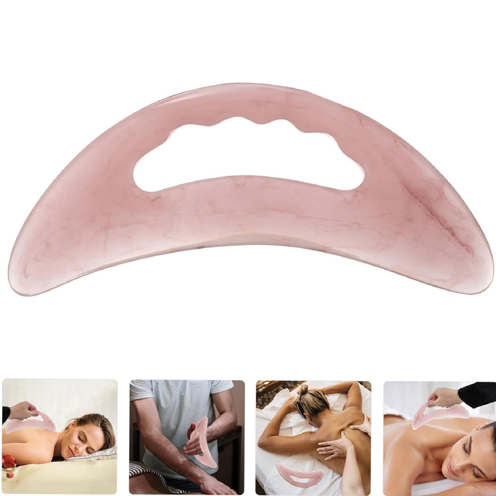 Piedras de Masaje 1/2/3 Uds Cuello Gua Sha Hoja Rosa Resina Natural Cera de Abejas Facial Gua Sha masajeador Pierna Masaje Facial Gua Sha guasha Facia