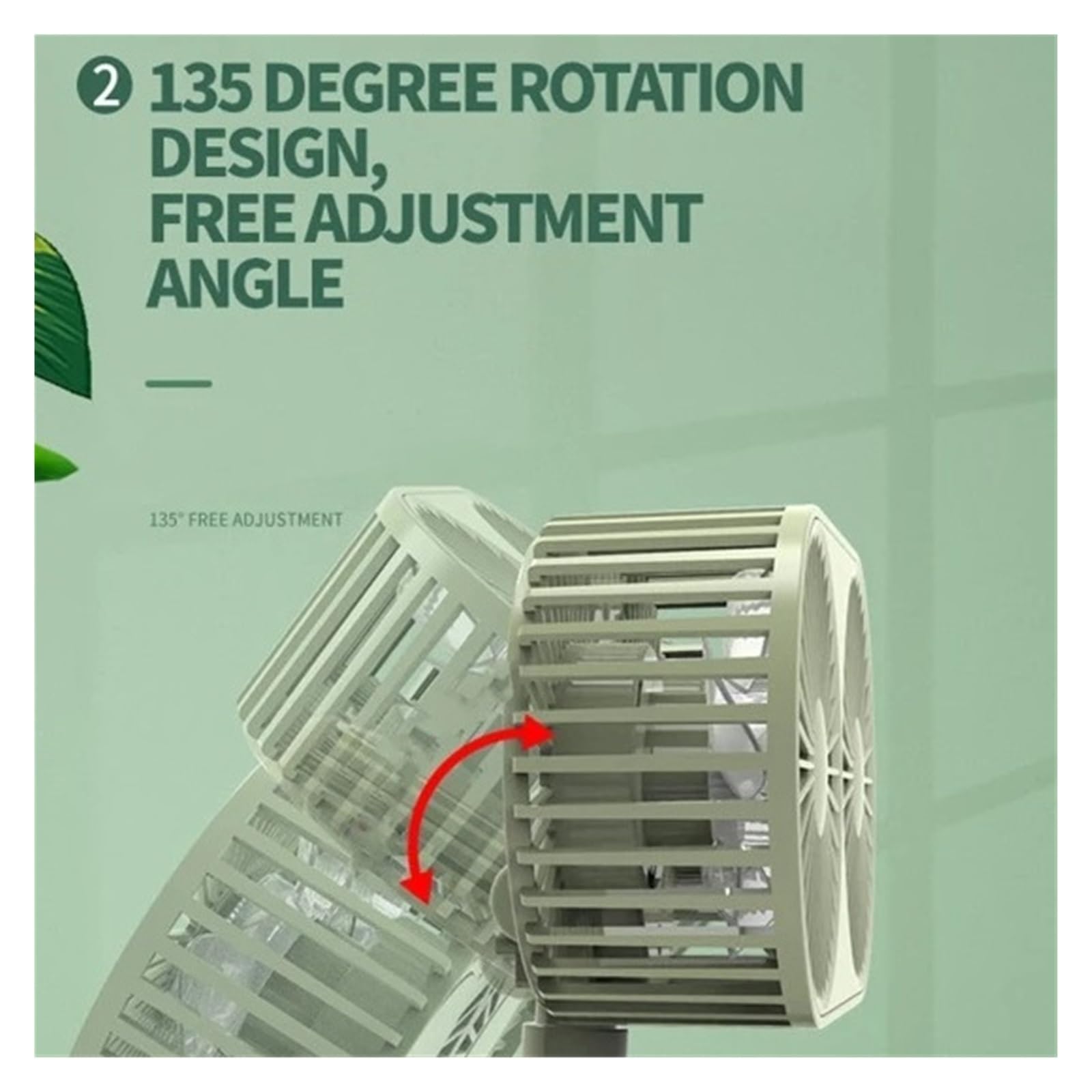 Mini ventilatore da tavolo portatile, 3 velocità, design durevole, alimentato tramite USB, ventola di raffreddamento silenziosa per casa, ufficio, viaggi