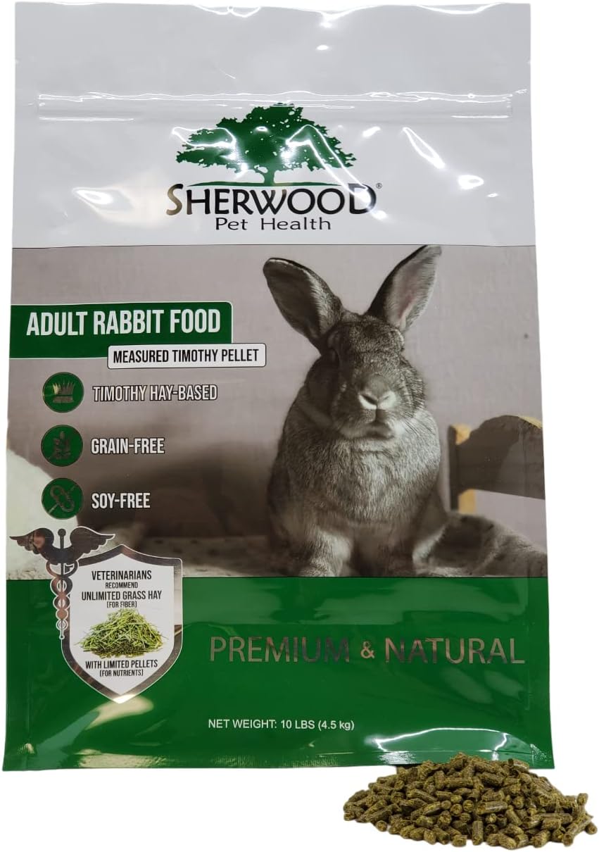 Adult Rabbit Food Timothy Pellet (10 pounds)