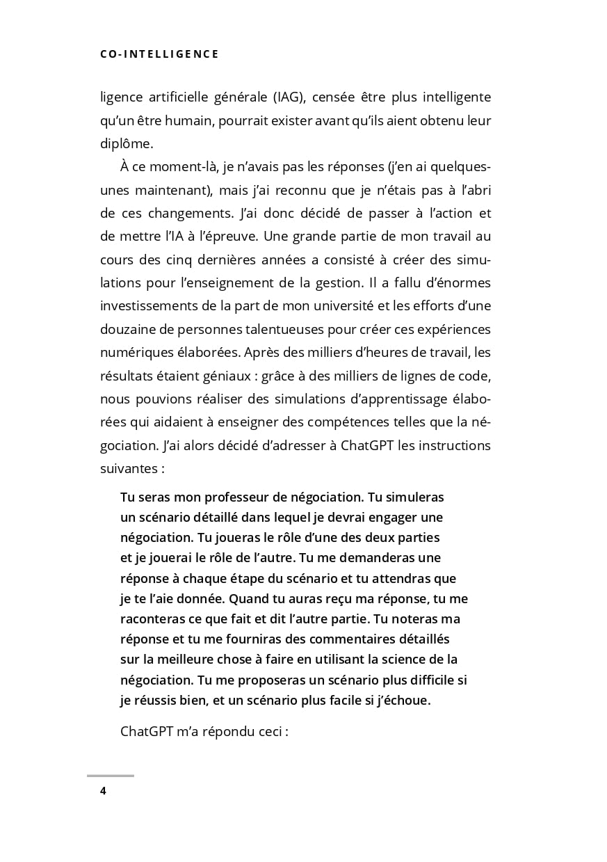 Co-intelligence - Vivre et travailler avec l'IA : machine learning, best-seller, ia, intelligence artificielle, enjeux de l'ia, découvrir l'ia, chatgpt, découvrir le fonctionnement de l'ia