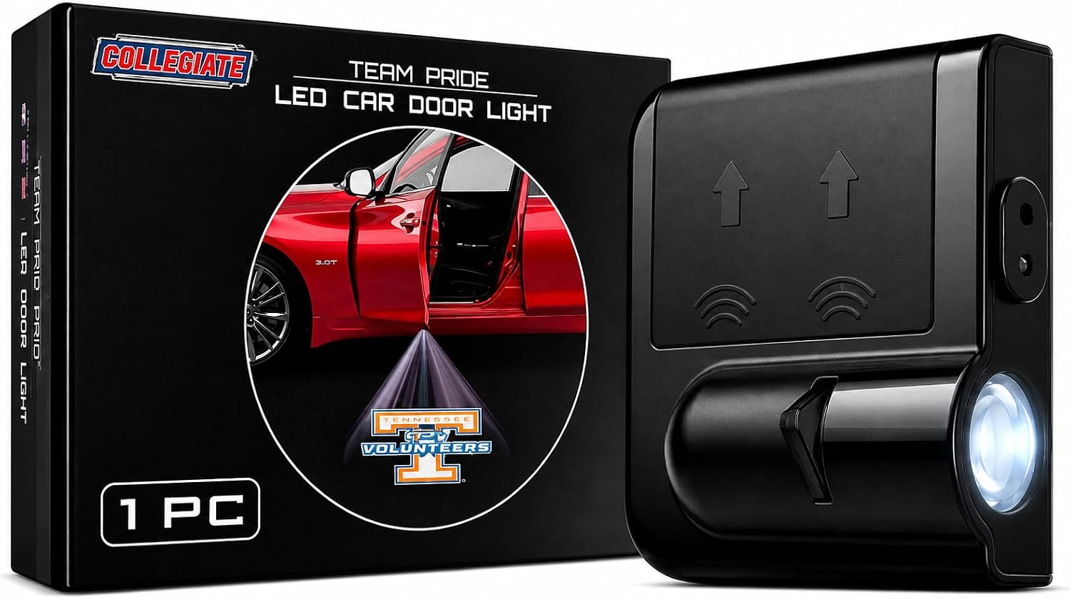 NCAA Tennessee Volunteers LED Car Door Lights Logo Projector Puddle Light