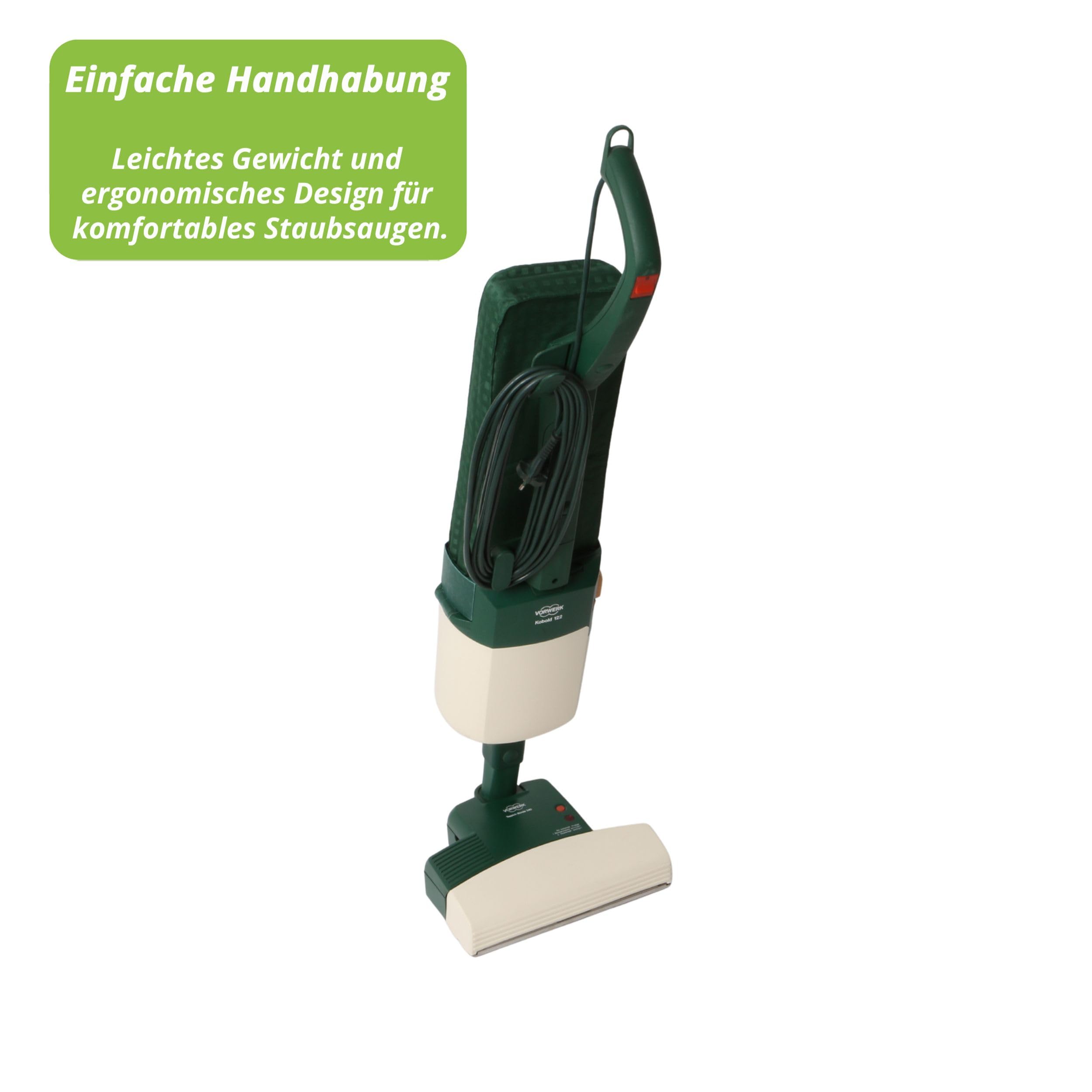 Staubsaugerladen.de Vorwerk Kobold VK122 Staubsauger + Teppichbürste ET340