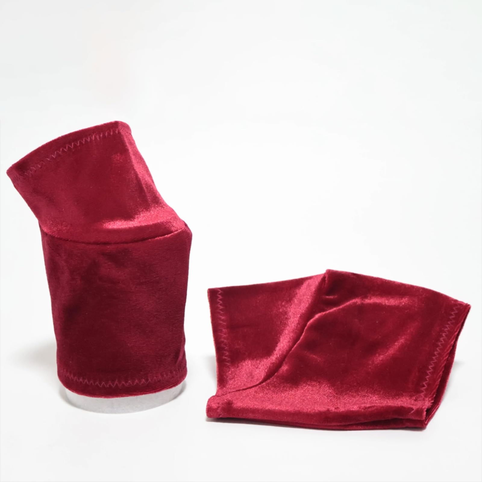 2 Pezzi Copriscarpe Proteggi Scarpe Da Pole Velluto Resistente All'usura Antiscivolo Maniche per Scarpe Da Spogliarellista Adatte per Lez, M