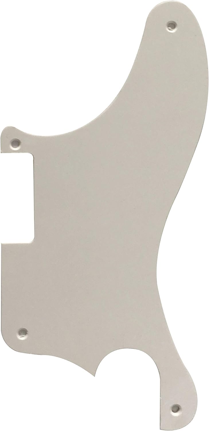 Electric Guitar Pickguard for Fender Telecaster Caballo Tono Ligero Humbucker Style (1 Ply Vintage Yellow)