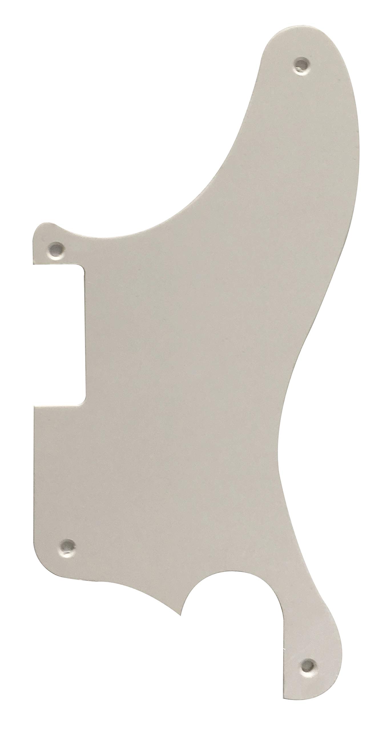 Electric Guitar Pickguard for Fender Telecaster Caballo Tono Ligero Humbucker Style (1 Ply White)