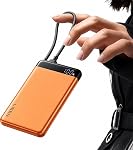 LISEN Portable Charger for iPhone, All-Metal Battery Pack Power Bank 10000mAh Compact Size, USB-C Power Bank, CCC-Certified Fast Charging for iPhone 17 16 15 Pro Max Air