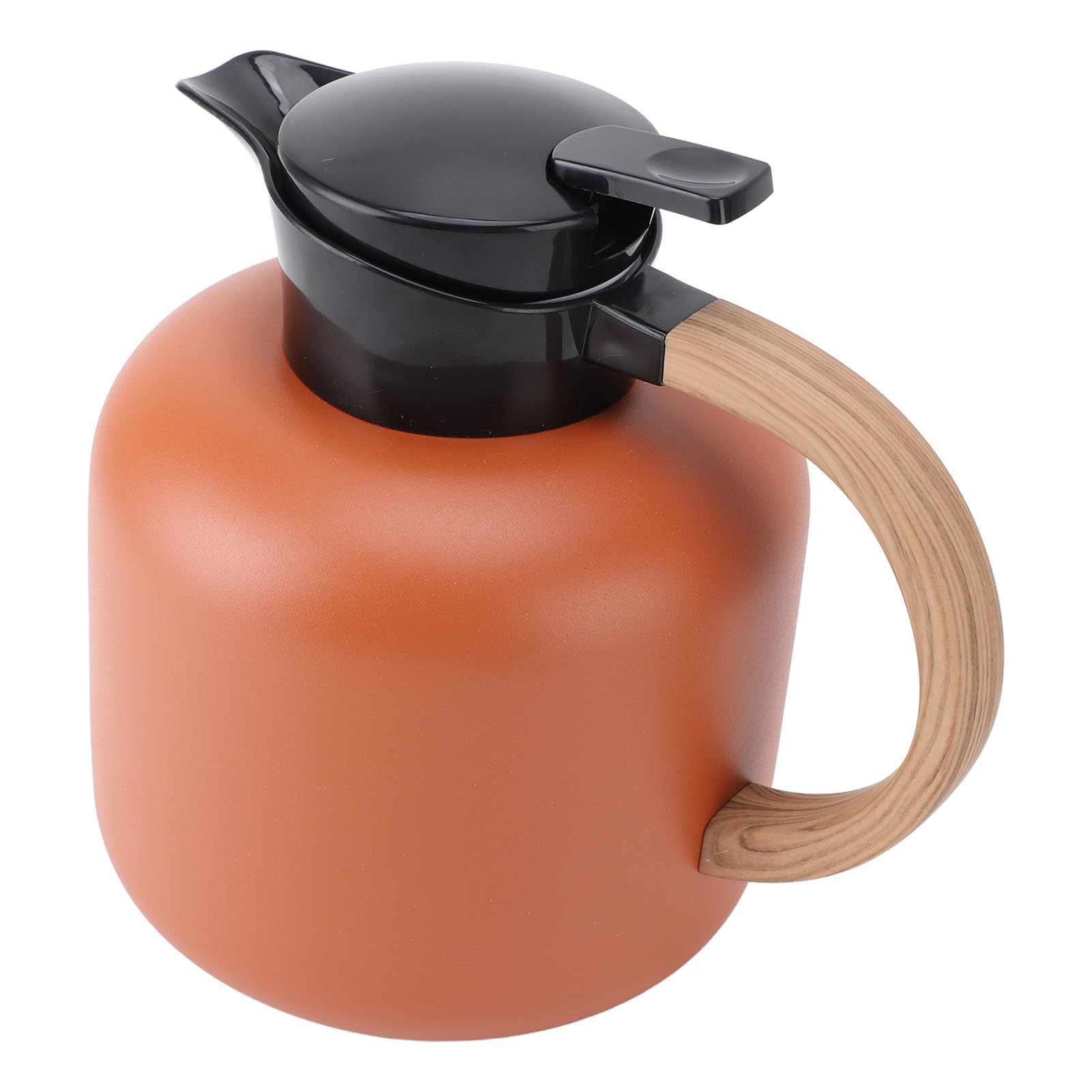 VGEBY Caraffa Termica per Caffè, Acciaio Inossidabile Coibentato, Caraffa per Caffè Sottovuoto per Bevande Calde, Capacità 2 Litri per Uso Domestico e in Ufficio