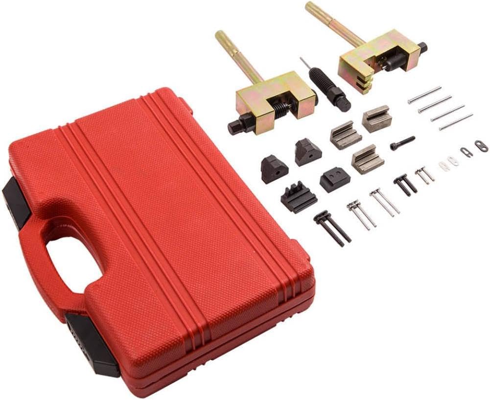 Camshaft Engine Timing Chain Riveting Tool Set Compatible with M271 272 Roller