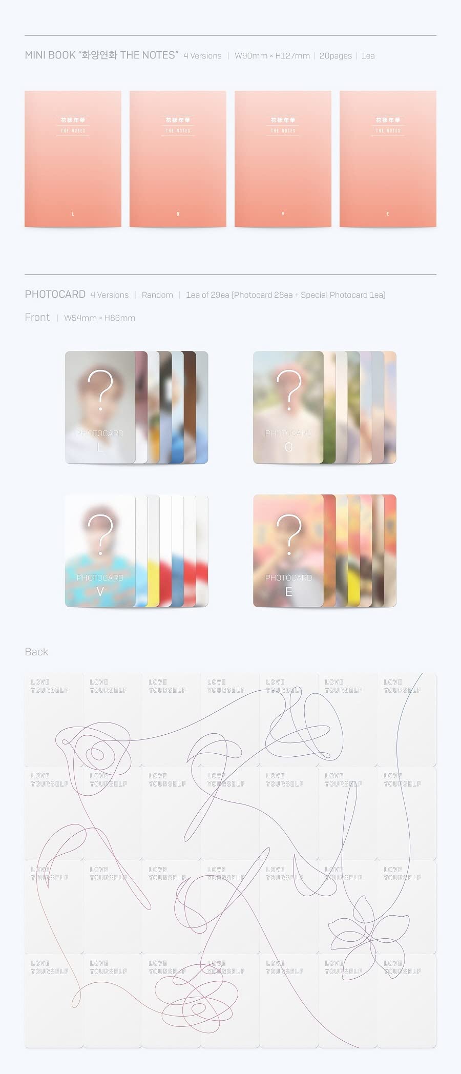 Amazon.co.jp: BTS - LOVE YOURSELF 承 HER (5th Mini Album) CD +