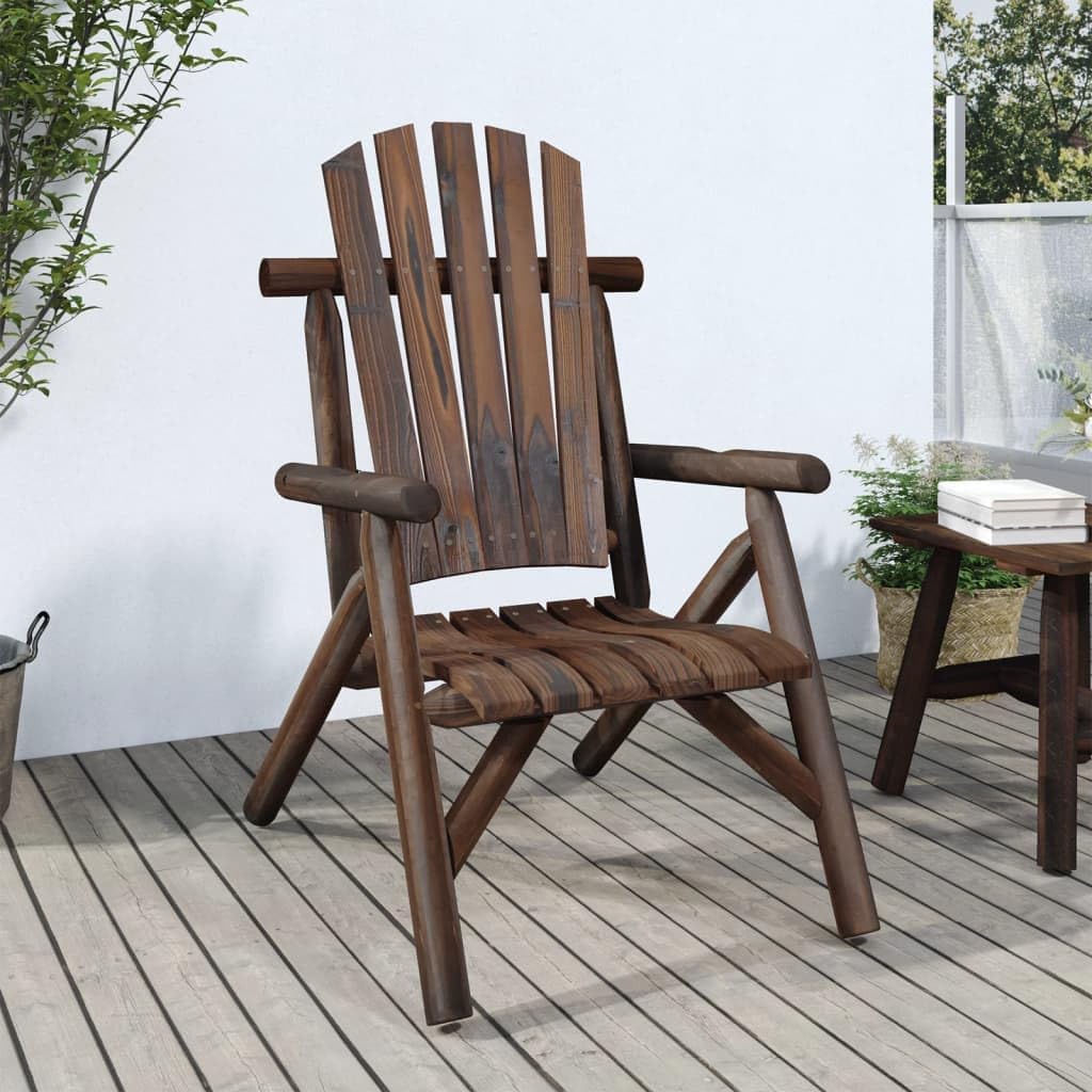 Patio Chair Balcony Furniture,Patio loveseat,Small Patio Furniture,Patio daybed,26.8"x33.9"x40.6" Solid Wood Spruce