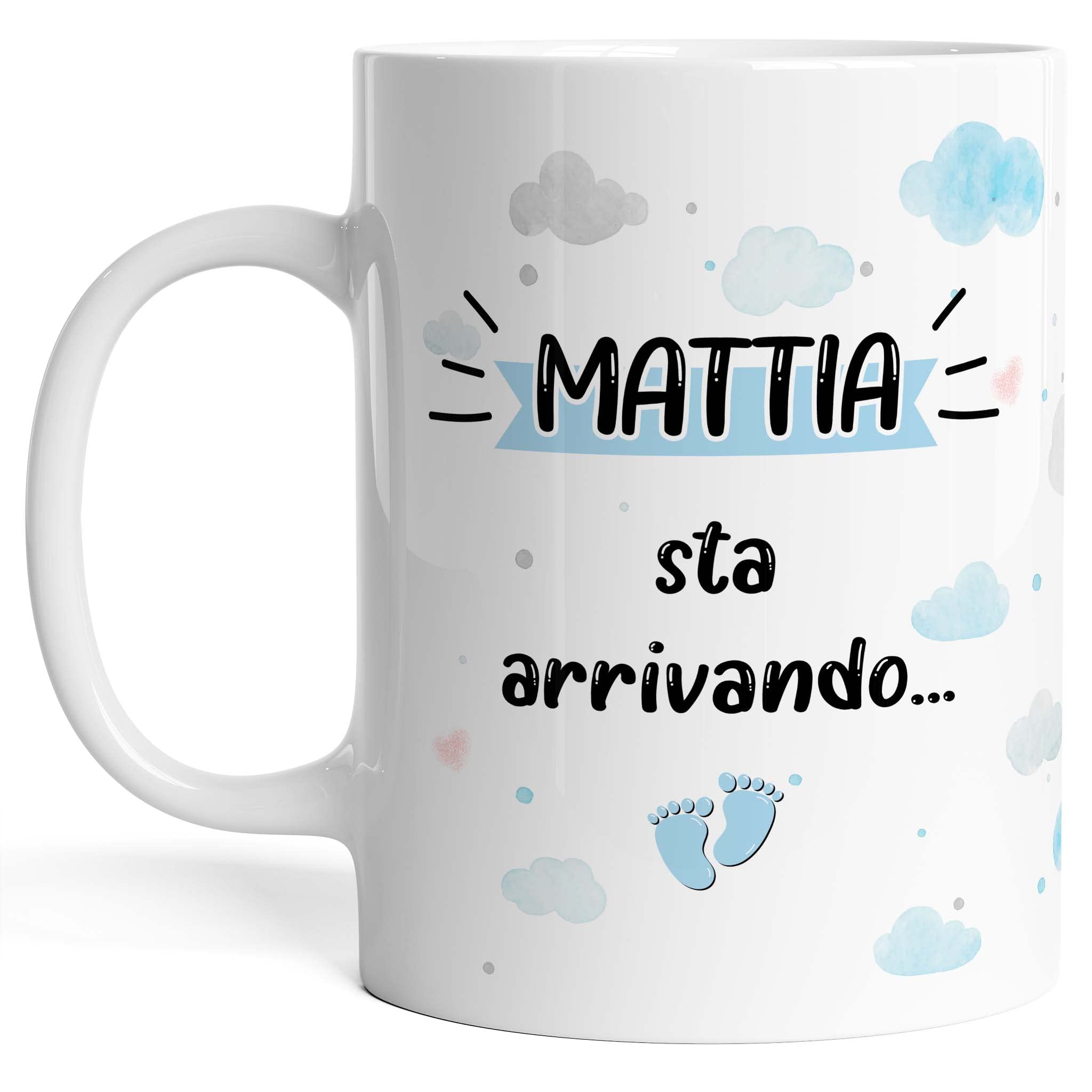 Tazza Personalizzata Per Futura Mamma – Regalo Originale Per Natale O Festa Della Mamma, Stampata In Francia