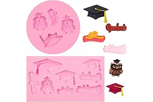 Bachelor Caps Fondant Moulds: Edible Graduation Decorations for Memorable Moments