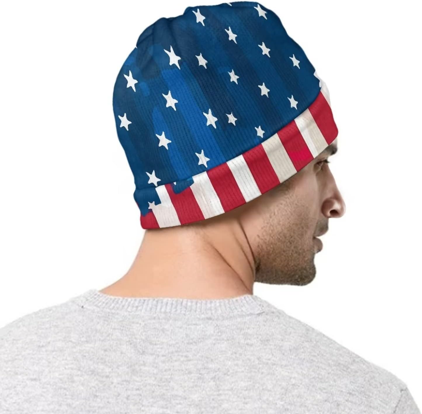 Babrukda Womens Mens Knit Beanie Winter Hats for Women Men Soft Warm Unisex Beanie - Image 6