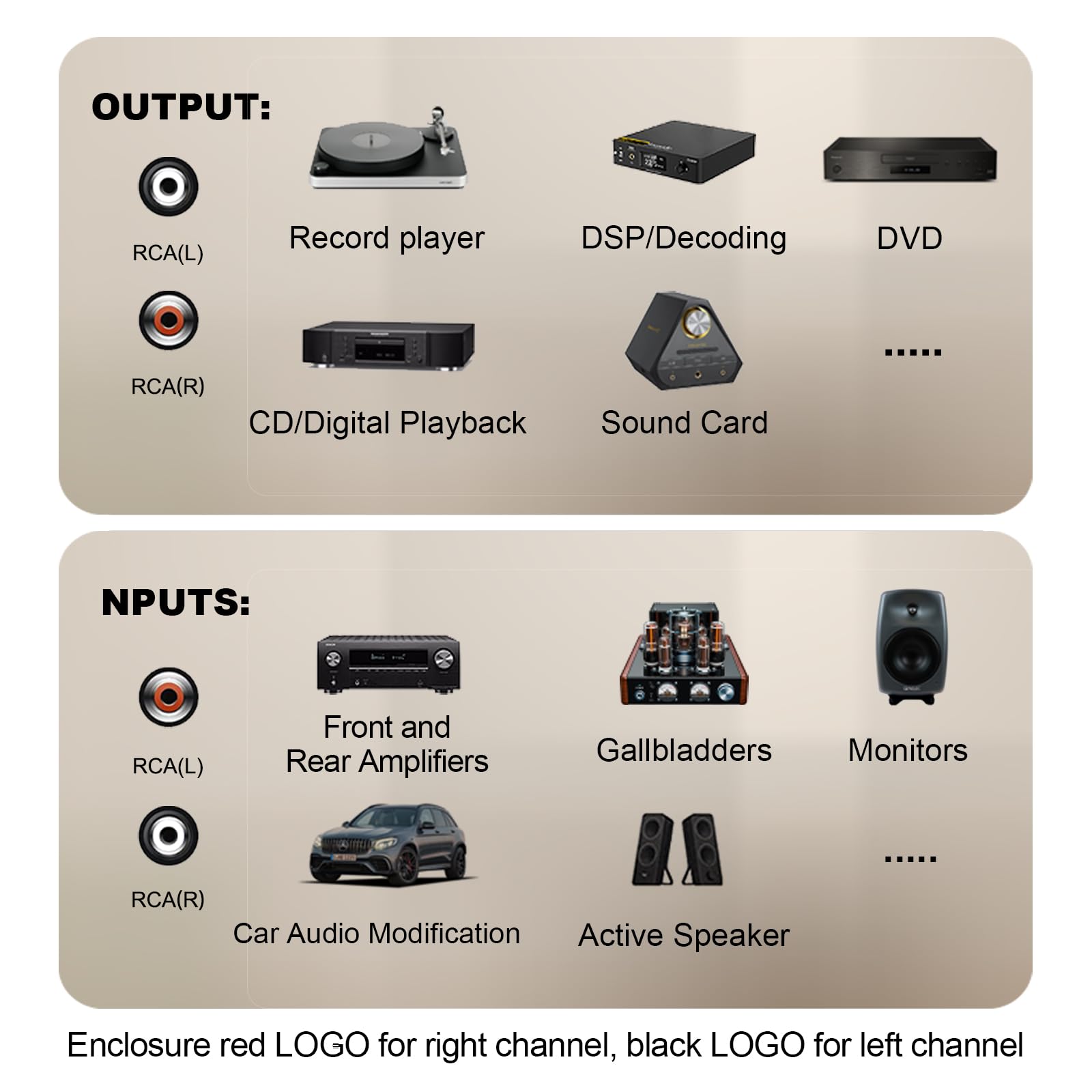 Impeto High end Cinch Kabel, 2 RCA Audio Kabel,2x Cinch Stecker zu 2x Cinch Stecker Audiophiles Audiokabel kompatibel für CD, Verstärker, Decoder - 1m