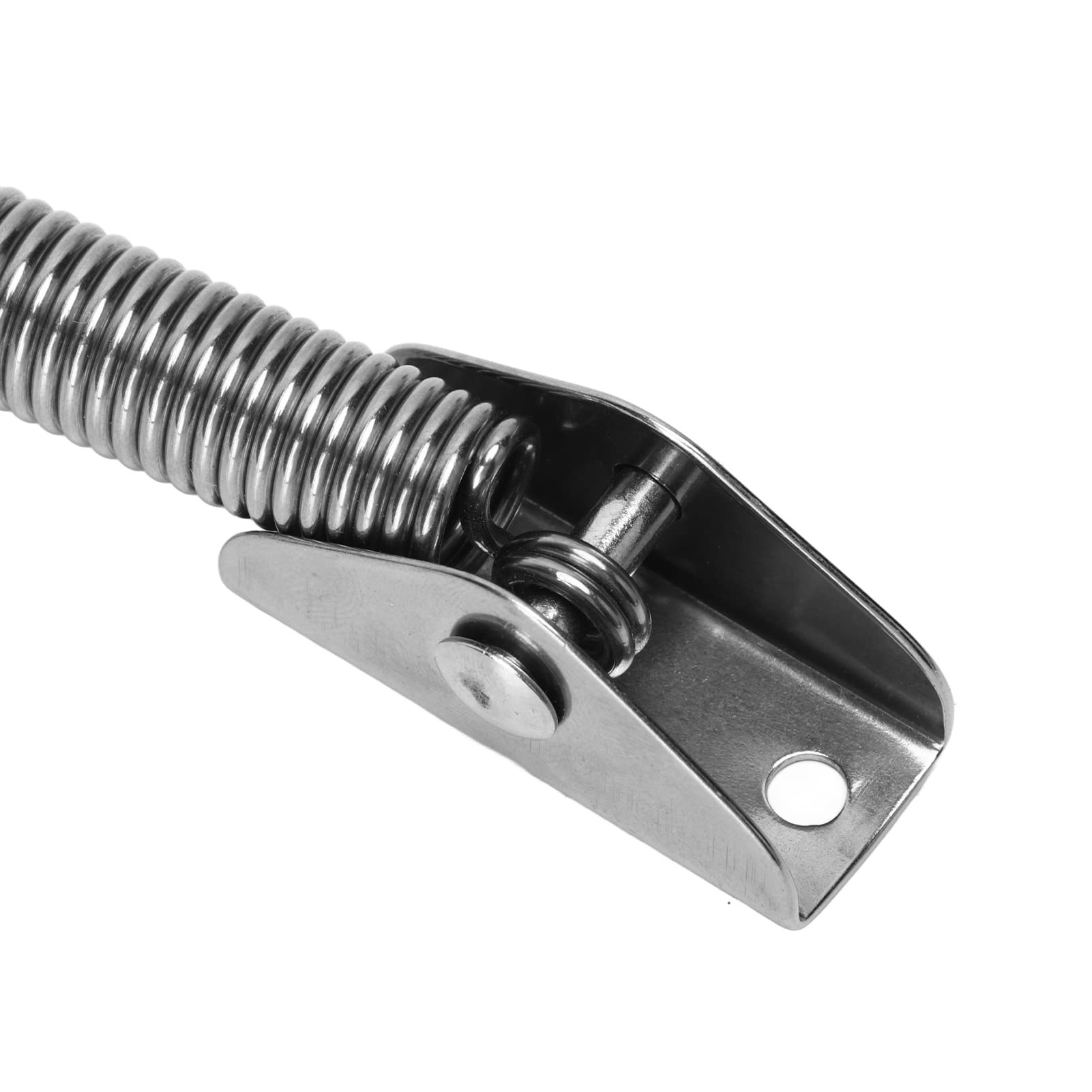 Keenso Lukendeckel-Stützhalter, 2 Stück Feder Lukenhalter 320 Mm Länge Hochleistungs-Edelstahl Hochfester Lukendeckel-Stützfederhalter Boots-/Yachtteile