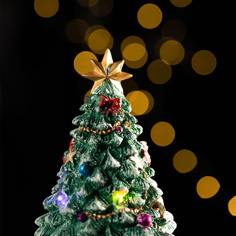 Caixa Presente Natal - Design Árvore Natalina Cores Festivas