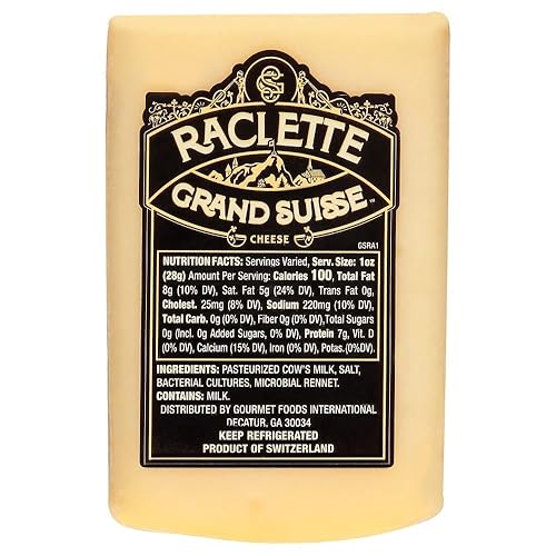 Miniatura 4 de Grand Suisse Raclette Cuts, 6 oz, paquete de 12
