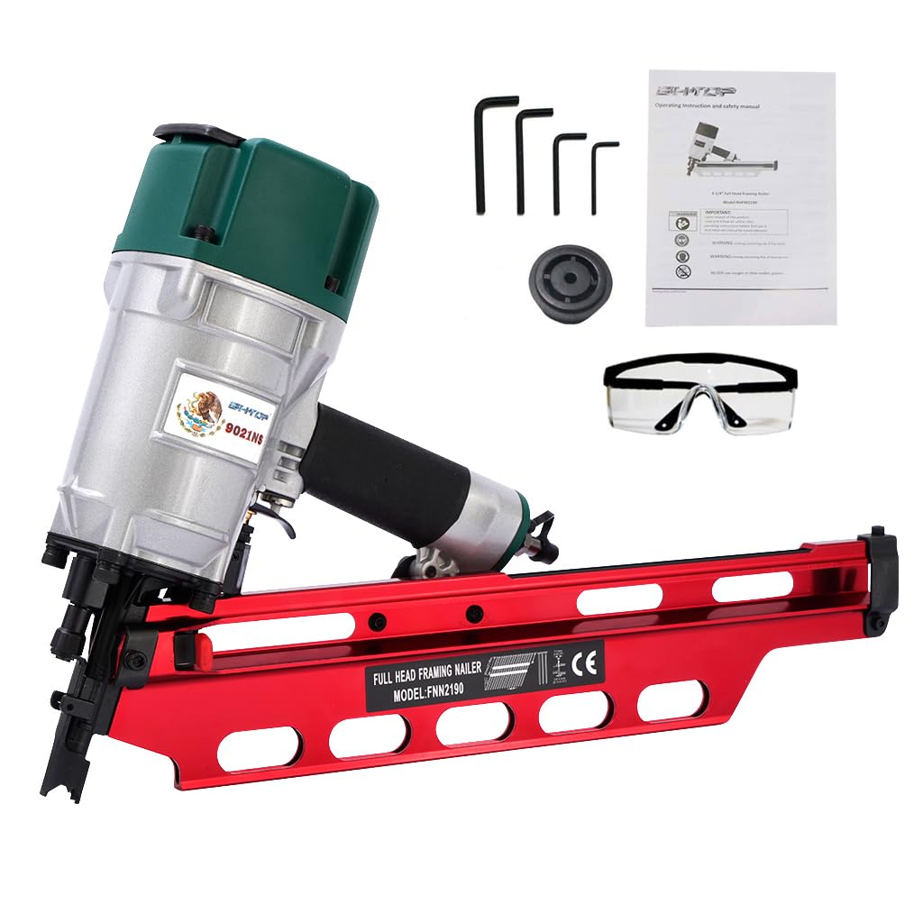 Mexican Style 9021NS Framing Nailer, Professional Framing Gun