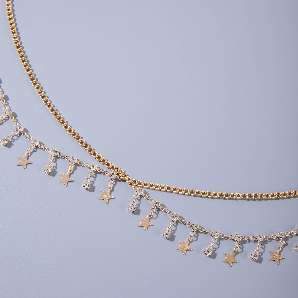 JFORYOU Waist Chain for Women Layered Belly Chain for The Waist Adjustable Waterproof Sexy Bikini Satellite Beads Chain Summer Non Tarnish Body Chain Jewelry for Women - Image 7