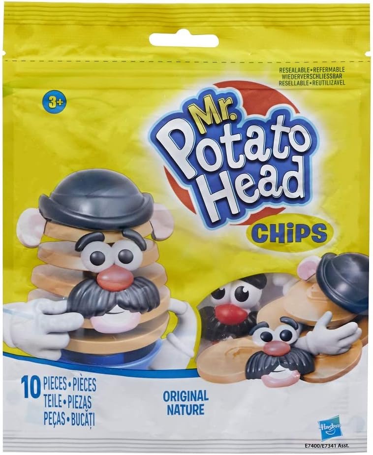 Mr Potato Head Chips 10 Piece Buildable Play Figure Toy - Original