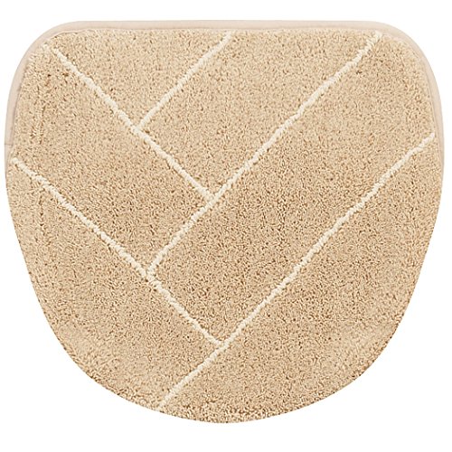 センコー M+home エンパイア ふたカバー ベージュ 吸着シート付きマルチタイプ 抗菌防臭素材 17073