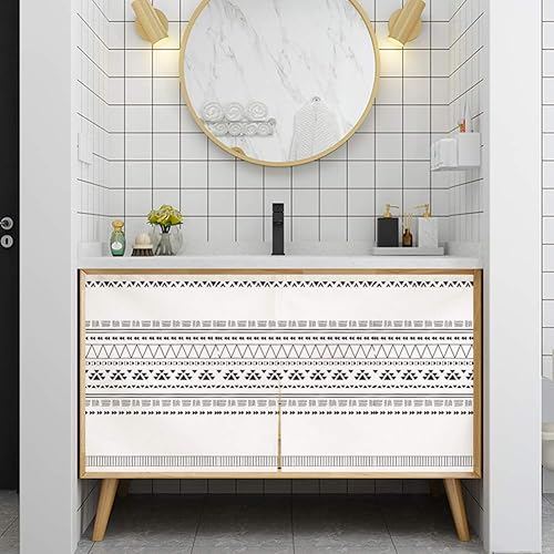 Miniatura 9 de RLoncomix Cortina japonesa Noren para puerta, tapiz geométrico abstracto, hecho a mano, para dormitorio, sala de estar, puerta, decoración del