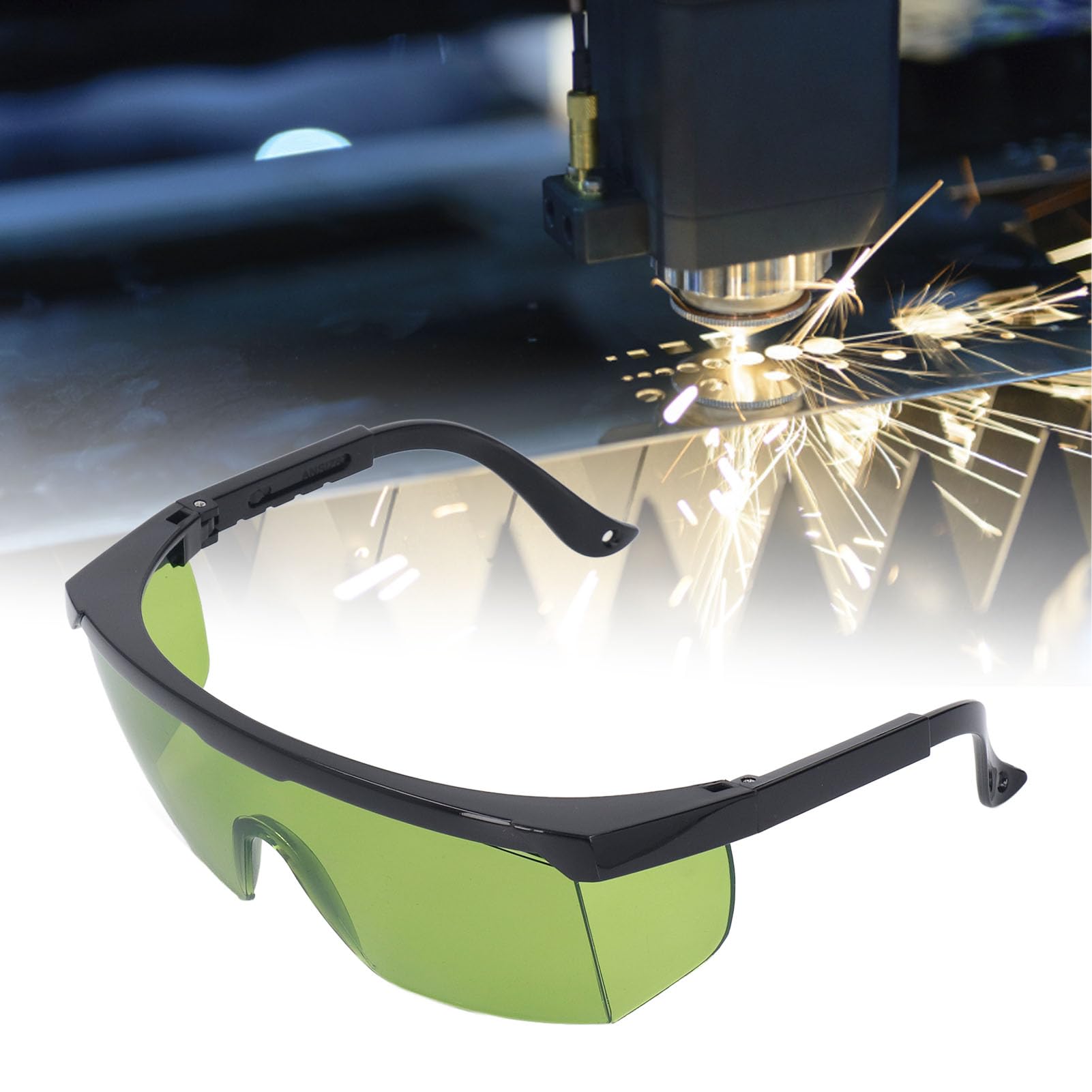 Gafas de Protección Láser 740-1100nm, Seguridad Ocular para 755nm, 808nm, 908nm, 1064nm - Ideales para Manualidades y Trabajos de Precisión, Ligeros y Cómodos