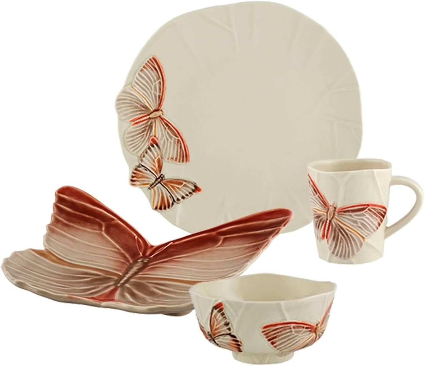 Bordallo Pinheiro Cloudy Butterflies By Cláudia Schiffer Mug