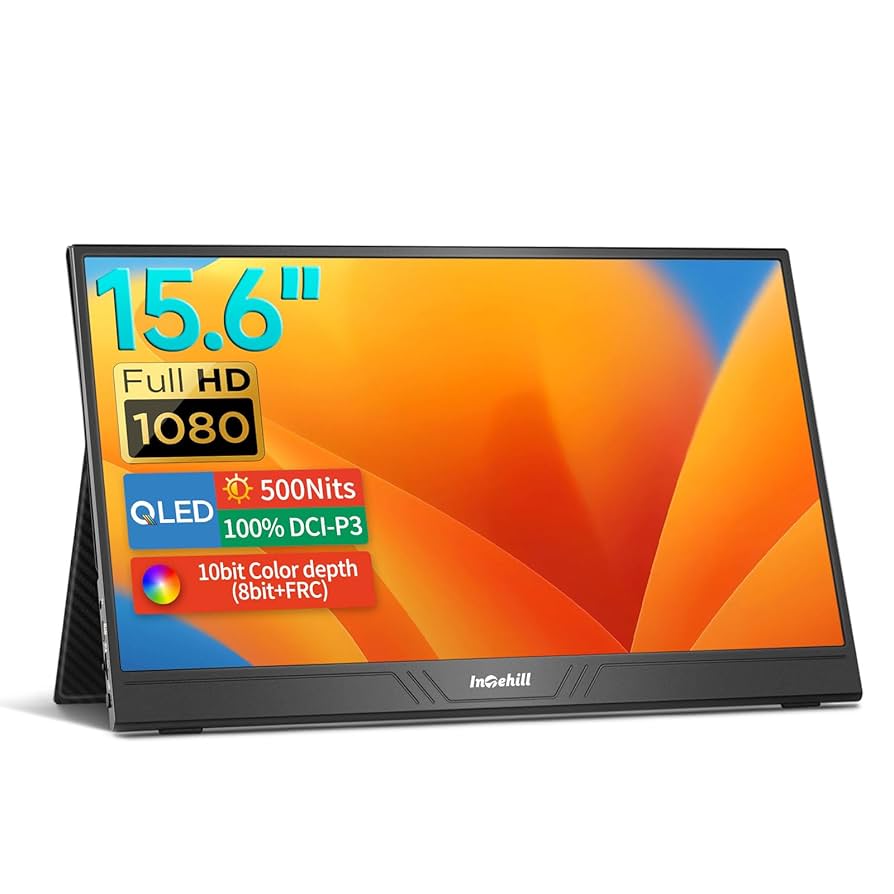 intehill 【QLED】量子ドット　モバイルモニター intehill 【QLED】量子ドット モバイルモニター