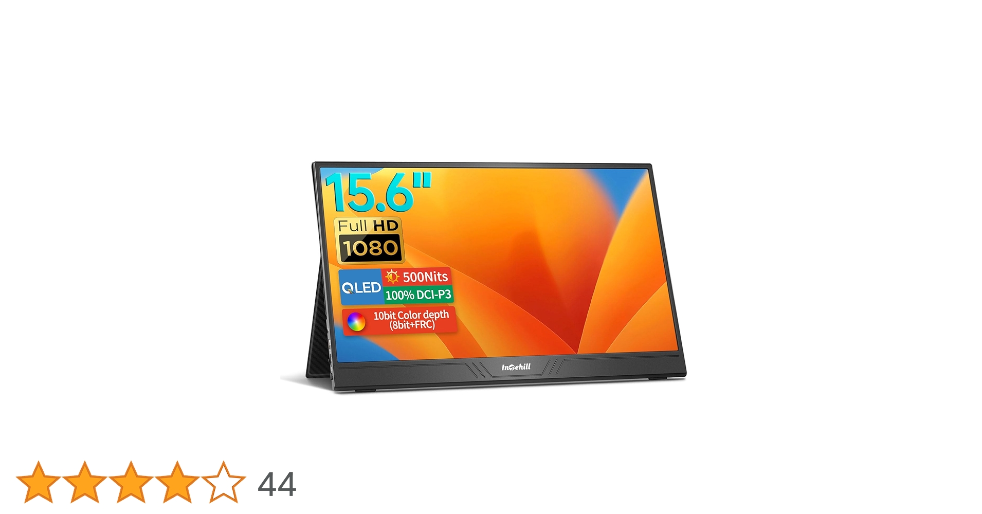 Intehillモバイルモニター15.6インチ　P15NF Amazon.co.jp: Intehill モバイルモニター 15.6 インチ 100% P3